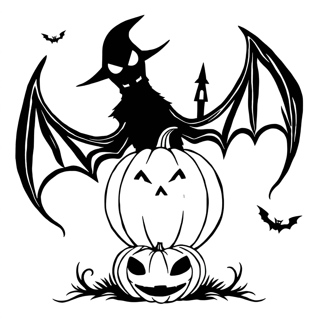 Small Flash Sheet Of Halloween Designs