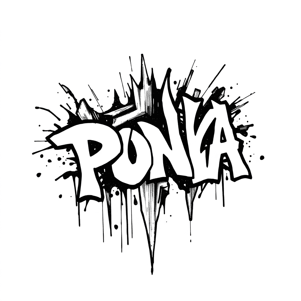 Az Un Graffiti Que Ponga Con Letras Wild Style Dolar Con Letras