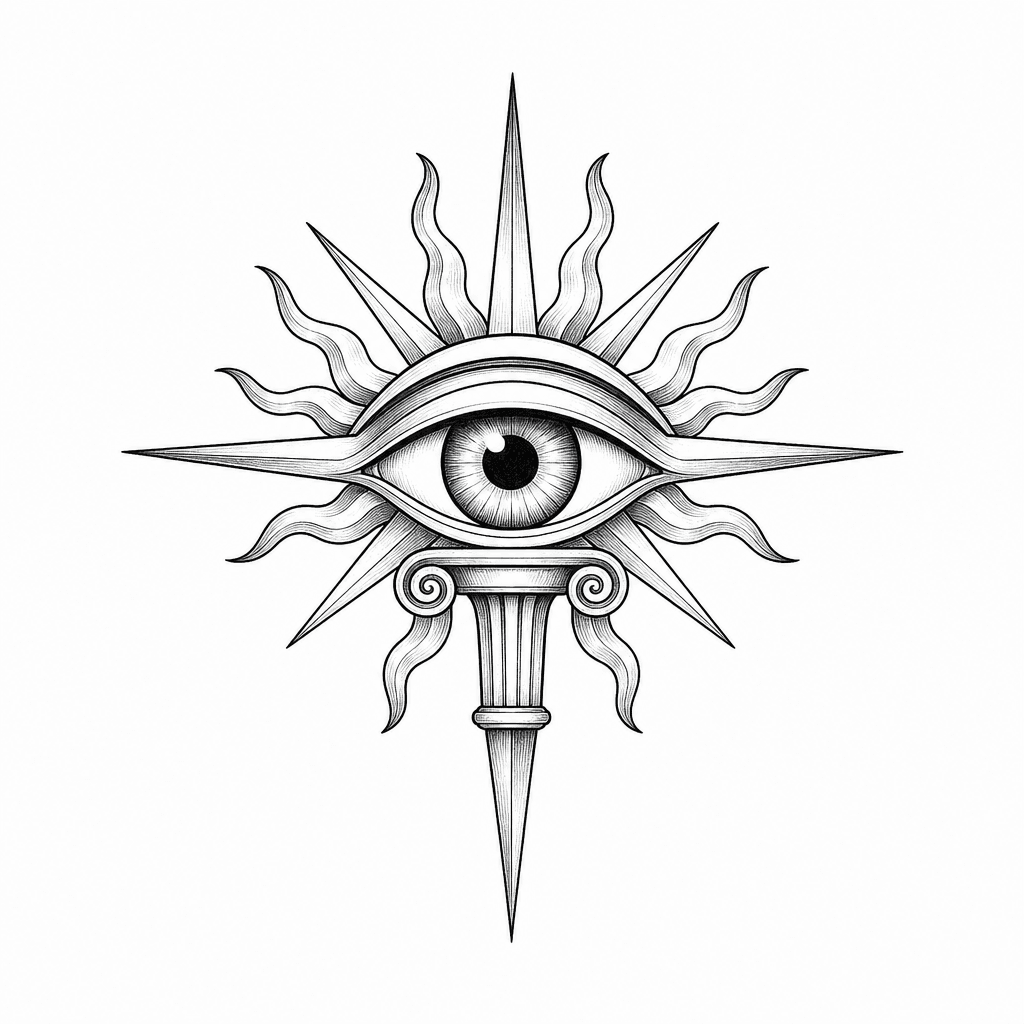 Oracle Of Delphi Eye Symbol