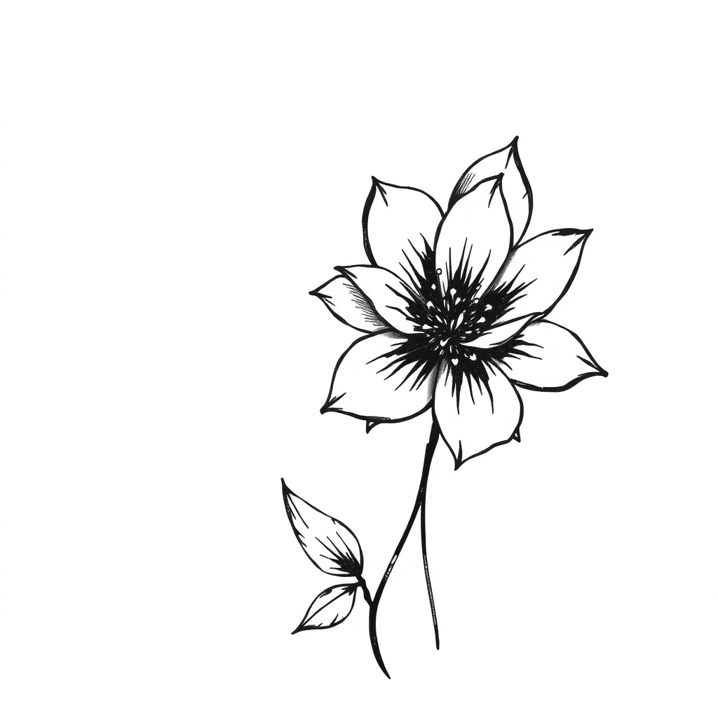 A Good Flower Coverup For Dark Tattoos