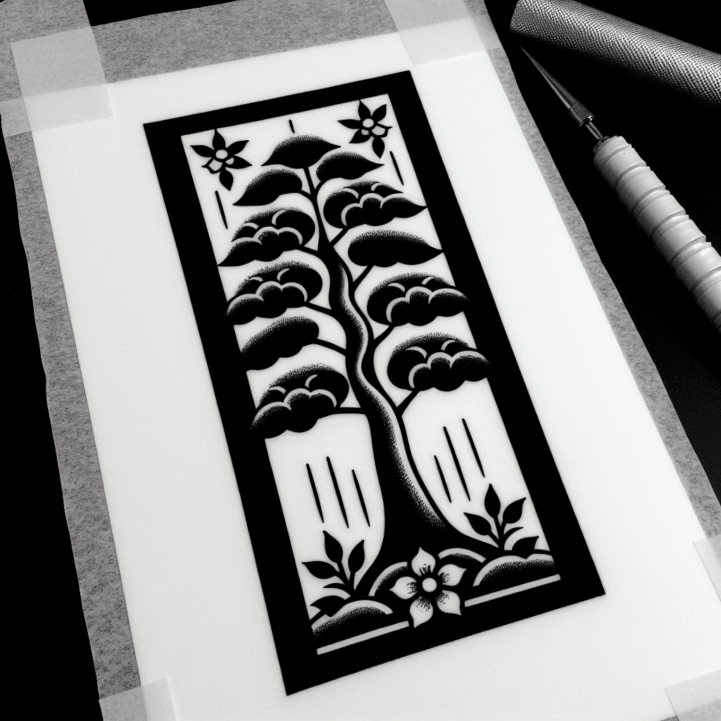 Traditional "tree" Tattoo Design