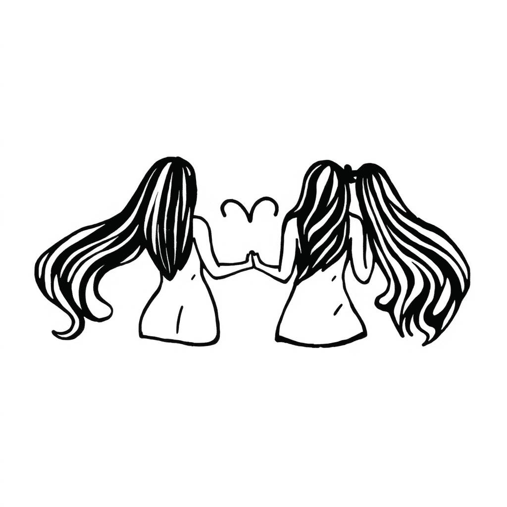 Erstelle Eine Tattooidee Für Drei Beste Freundinnen. Das Freundschaftssymbol Ist Ein „punkt“. Das Tattoo Soll Klein Und Fein Sein Und Nur In Schwarz.