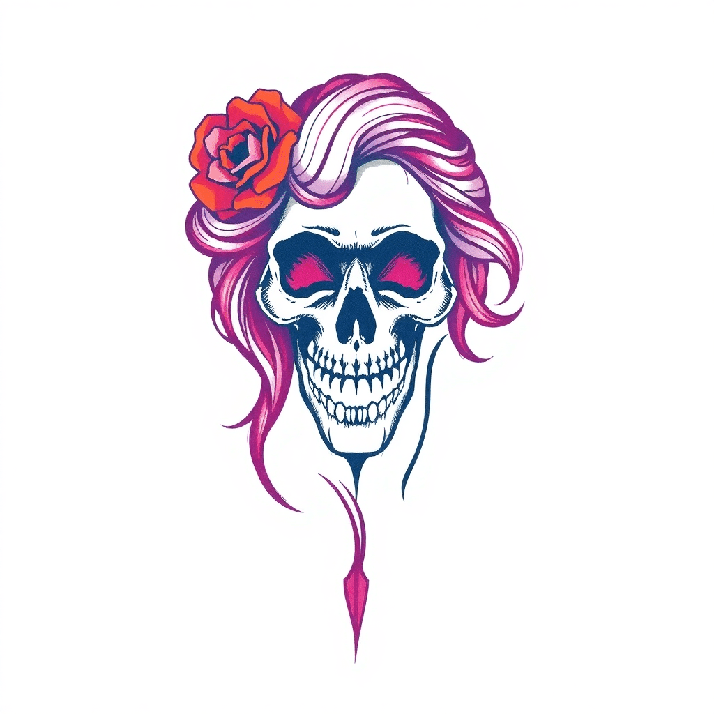 A Lady Skull