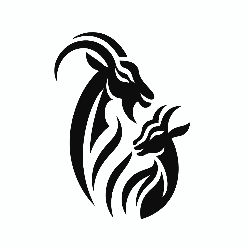 A Nubian And Sundgau Goat