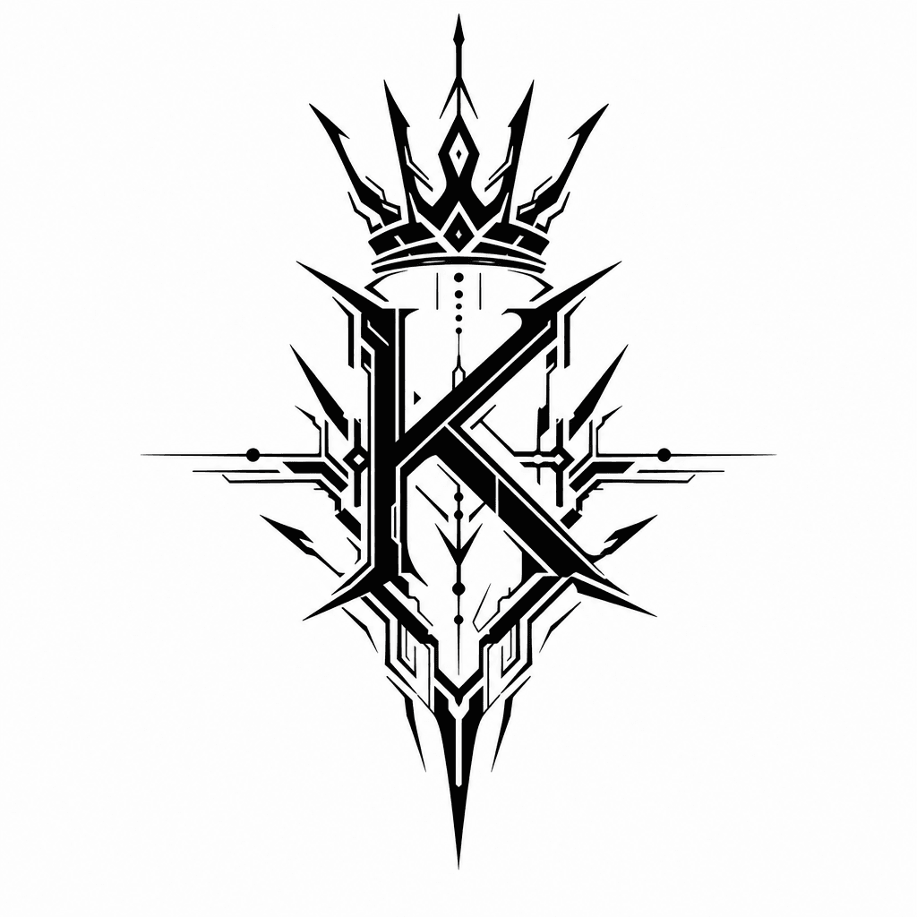 K With A Crown On Top