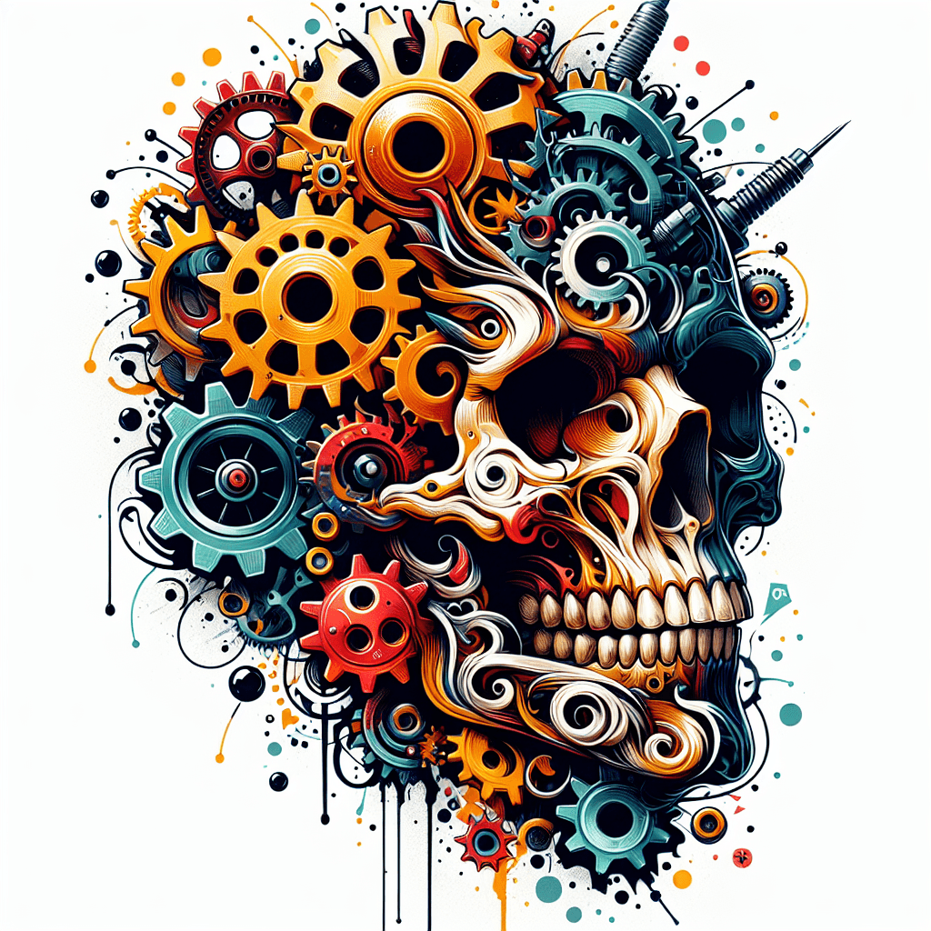 Gears Skull