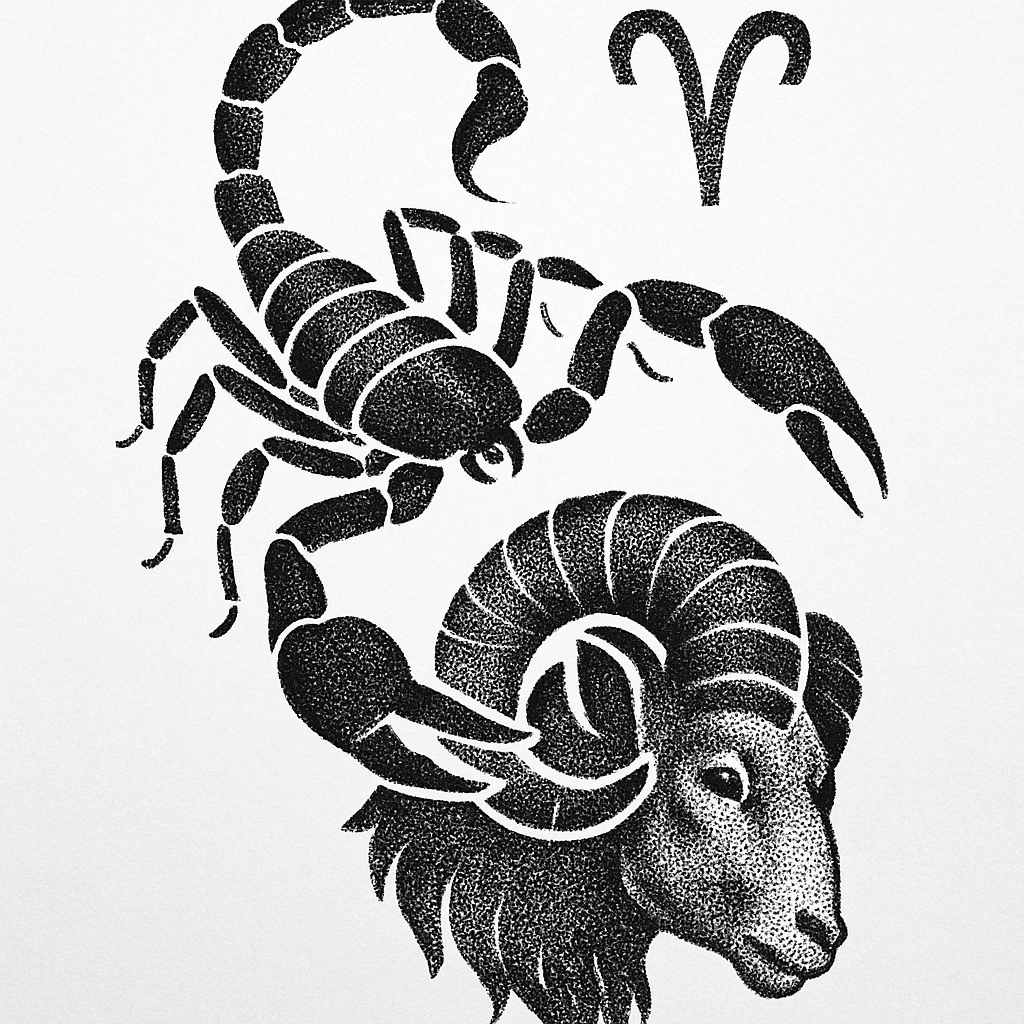 Scorpio With Aries