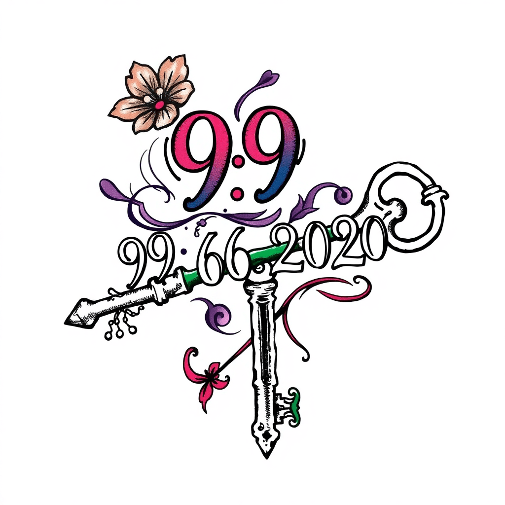 Beautiful Date 09_06-2020 Part Of A Key Unique