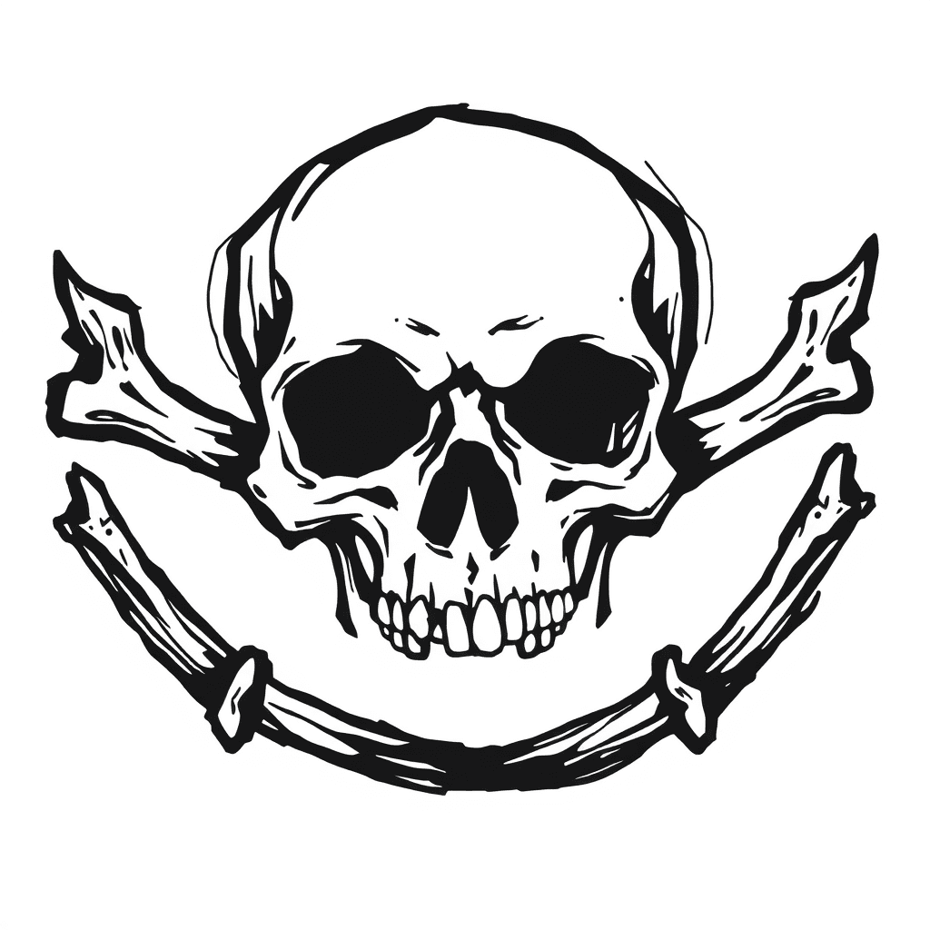 A Skull And Bones